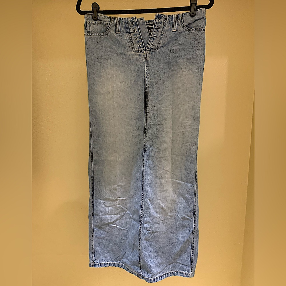 Squeeze lace up maxi skirt size 3/4